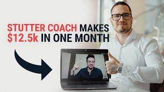 Stutter Coach Makes 10k In One Month (Interview With Chase Gillis)