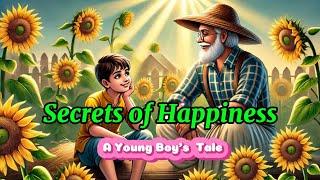 Secrets of Happiness | A young Boy’s Tale | Ai Animation | Moral Stories for Kids in English