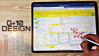 Electrical Designing of High Rise Building G+10 | Electrical Design Course