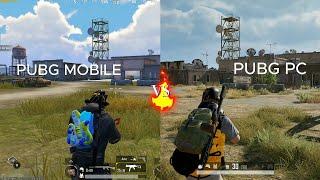 Pubg Pc VS Pubg Mobile in 2024 - Graphics and Details Comparison