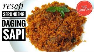 Resep Serundeng Daging Sapi yang Enak dan Tahan Lama