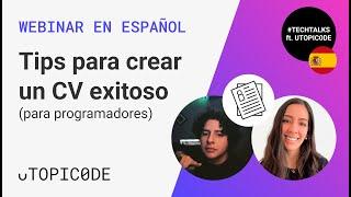 Tips para crear un CV exitoso (para programadores)