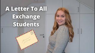 A Letter to All Exchange Students