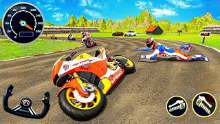 Extreme Moto Raider Super Bike Racing 2024 - Real Moto GP Bike Stunt Racer: Android Gameplay #4