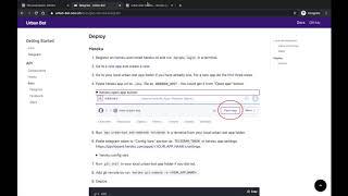 Deploy telegram bot to heroku