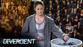 'Tris Takes the Aptitude Test' Scene | Divergent