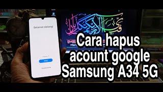 Cara bypass frp Samsung A34 5G