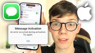 How To Fix Error Occurred During Activation On iMessage - Full Guide