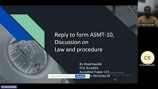 Practical approach to handle ASMT 10 #gst #asmt-10 #gstupdates #taxreforms #cbic #taxation