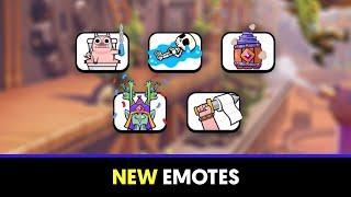 All New Emotes Season 61 - Clash Royale