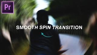 Adobe Premiere Pro CC: Smooth Spin Blur Rotation Transition Effect Tutorial (How to)