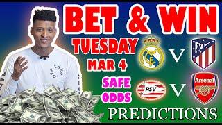 Football Prediction Today 04-03-2025 |  Betting tips Today | Mig predictions | Safe Investments