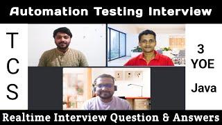 Manual & Automation Testing Interview | 3 to 4 Years Automation Testing Interview Questions