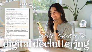 Declutter Your Digital for 2024 | Inbox Zero, Tech Detox & Camera Roll  Design Your Year Challenge