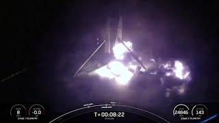 Falcon 9 Rakete von SpaceX mit erneutem Problem! Missgeschick bei der Landung!