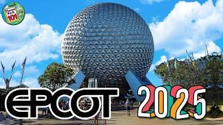 EPCOT - RIDES & ATTRACTIONS 2025 - Walt Disney World