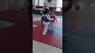 First Sparring Taekwondo 