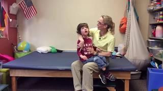 Head Control: Exercises for a Child with Cerebral Palsy #001