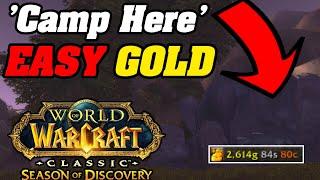 Cave Camping INSANE GOLD Phase 2 Season Of Discovery | Classic WoW