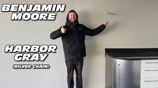 Dream Garage Build Episode 5 - Painting Harbor Gray (Silver Chain)