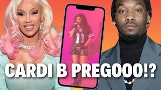 Woops! Did Cardi B just Accidentally Announce Her Pregnancy Live on Stage?