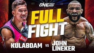 Kulabdam vs. John Lineker | ONE Fight Night 27 Full Fight