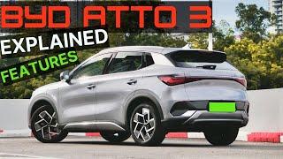 BYD Atto 3 | ELECTRIC SUV | FEATURES EXPLAINED | Motostreet garage