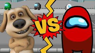 M.U.G.E.N Battles | Talking Ben vs Crewmate | Talking Tom & Friends vs Among Us