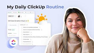 Inside My Daily ClickUp Routine