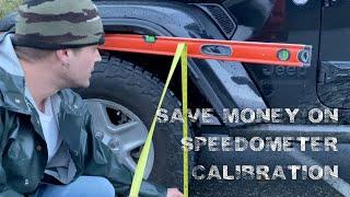 Speedometer Calibration | OBD JScan | Big Jeep Tires