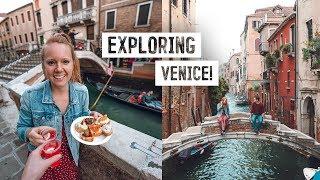 Venice CITY TOUR! - Best Coffee, Delicious Cicchetti, Glass Blowing + MORE!