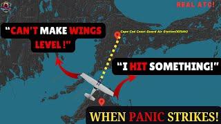 ILS approach GOES WRONG..”I think i HIT SOMETHING!” #atc