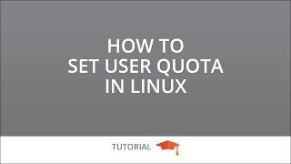 Managing Quota - Implementing User Quota in Linux step by step