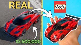 I Built My DREAM CAR in LEGO as I can’t Afford a REAL ONE…