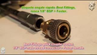 Best Fittings Quick Coupler Starter Kit (Adaptadores Foster - 1/8" BSPP)