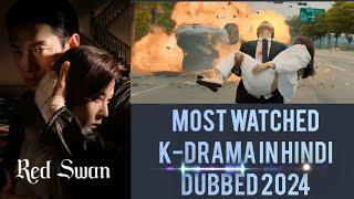 red swan new Korean drama Hindi dubbed romance action 2024 review