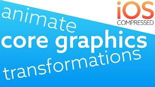 Animate Core Graphics Transformations! iOS Swift - 60 seconds