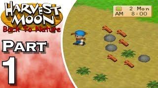 Let's Play Harvest Moon: Back to Nature (Gameplay + Walkthrough) Part 1