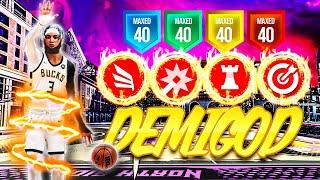 NEW *GLITCH* DEMIGOD BUILD IN NBA2K23!! BEST POINT GUARD BUILD IN NBA2K23! BEST BADGES IN NBA2K23!