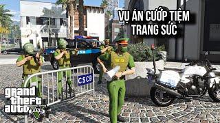 GTA V # Cảnh Sát 113 Khống Chế Nhóm Đối Tượng Cướp Tiệm Vàng Trong Thành Phố  | Ngọc Lâm Gaming