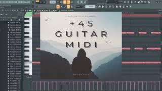 [FREE] +40 Emotional Spanish Guitar MIDI Kit 2023