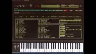 Yamaha DX7 Emulator Software - FM7 - Bank 2 Patch - 116   Oscillocore