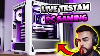 LIVE TESTAM CONFIGURATIE | I5 9400F GTX 1660 SUPER 16GB 2666MHZ SSD 1TB SURSA 650W WHITE BUILD |