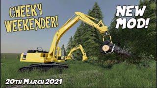 CHEEKY WEEKENDER | NEW MOD (Review) Farming Simulator 19 FS19 20th March 2021.