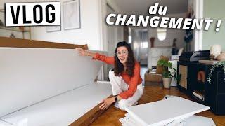 VLOG • Du changement dans la déco !