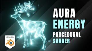 Procedural Aura Energy | Blender 3D