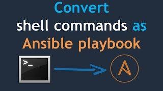 Convert your shell commands as Ansible playbook | Ansible playbook to install tomcat server