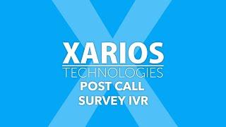 Post Call Survey IVR