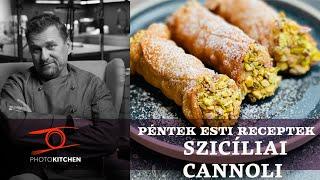 Mitől szicíliai cannoli a szicíliai cannoli? - A PhotoKitchen-ben Anger Zsolt válaszol...