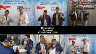 Hotman Paris Registrasi KTA Ke Dewan Pengacara Nasional  Indonesia